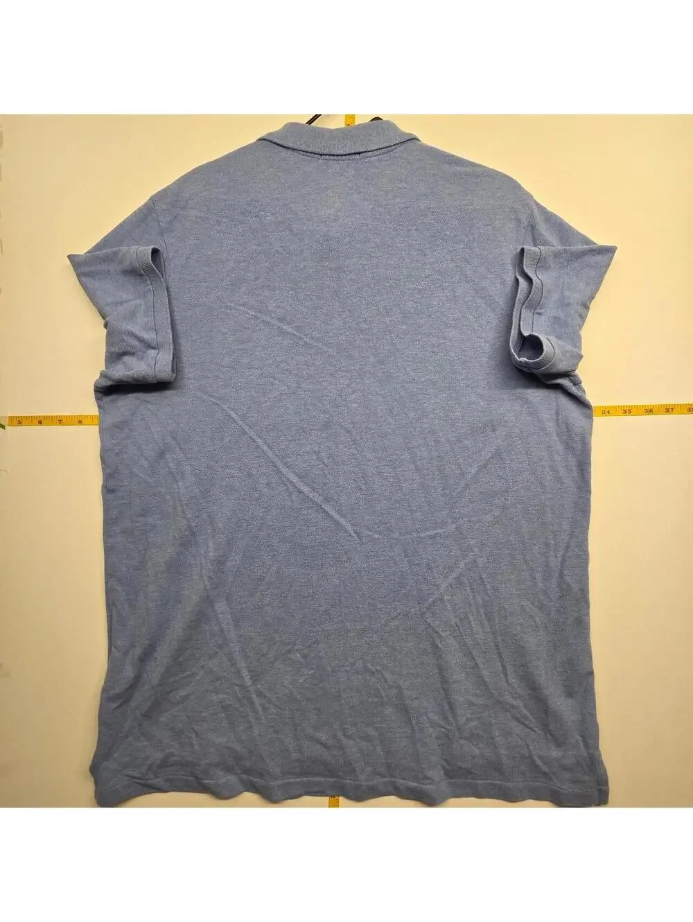 Polo Ralph Lauren Blue Polo Shirt Mens XL Classic Fit Cotton Short Sleeve